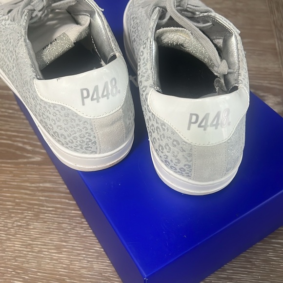 P448 John-w-Leo/sil sneakers - Picture 5 of 7